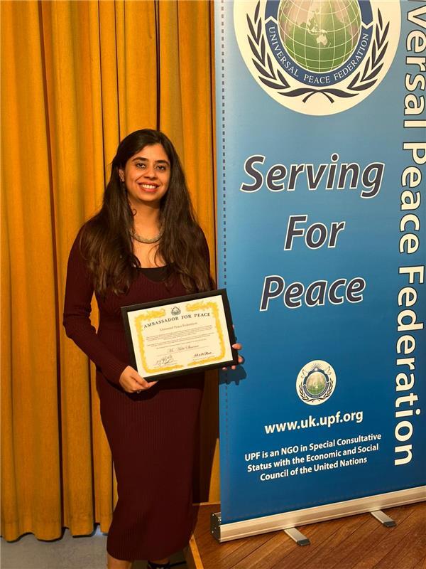 Ambassador of Peace Award